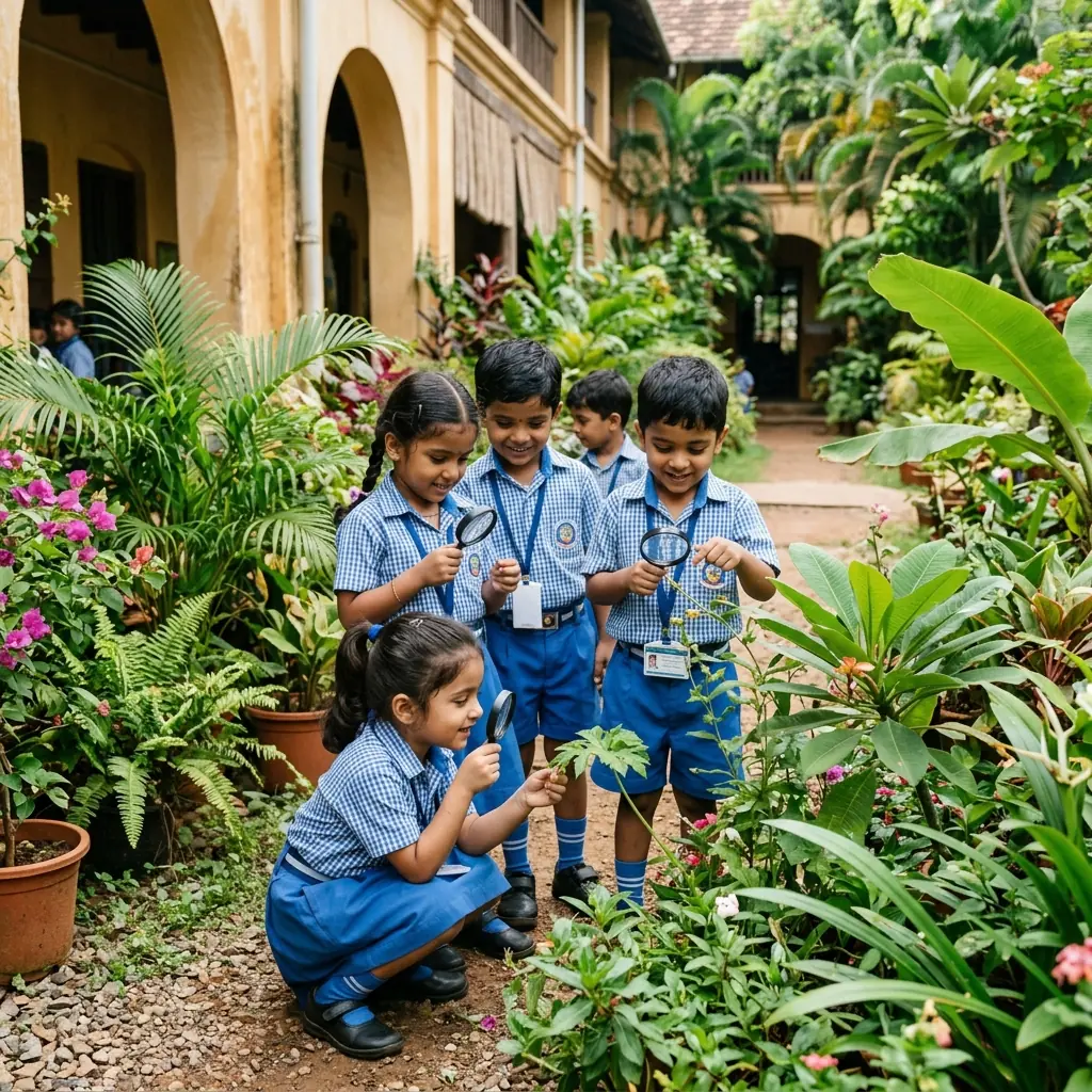 LKG UKG Kindergarten program at New Little Hearts School